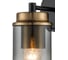 Настенный светильник ESCADA E14*40W Black/Brass 2118/1A 3