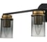 Настенный светильник ESCADA E14*40W Black/Brass 2118/3A 4