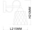 Настенный светильник ESCADA E27*40W Brass 1125/1A 6