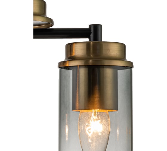 Настольный светильник ESCADA E14*40W Black/Brass 2118/2