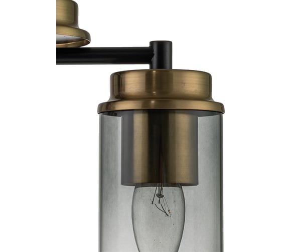 Настольный светильник ESCADA E14*40W Black/Brass 2118/2
