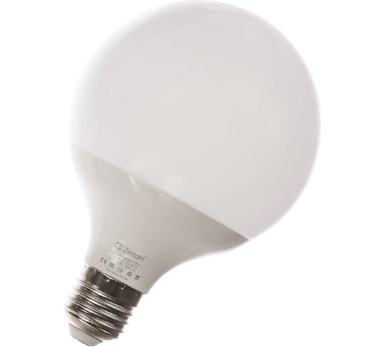 Умная лампа Zetton LED RGBCW Wi-Fi Bulb G95 E27 15Вт ZTSHLBRGBCWE272RU