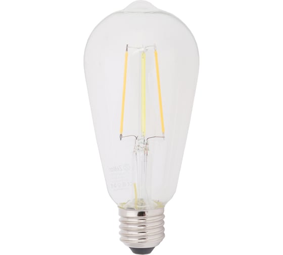 Умная лампа Zetton LED Wi-Fi Bulb ST64 E27 6Вт 2200-6500К прозрачная ZTSHLBWCWE272RU