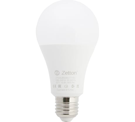 Умная лампа Zetton LED RGBW Wi-Fi Bulb E27 10Вт ZTSHLBRGBE271RU