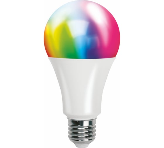 Умная лампа Zetton LED RGBW Wi-Fi Bulb E27 10Вт ZTSHLBRGBE271RU