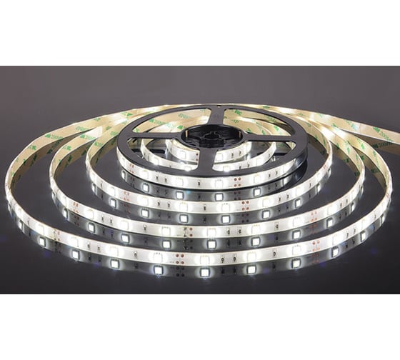Светодиодная лента Elektrostandard 30Led, 7,2W, IP65, 6500K, холодный белый, 5050, 12V, 30L a027834