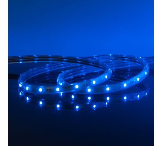 Светодиодная лента Elektrostandard набор, 220V, 4,4W, 60Led, 3528, IP65, синий, 10 м, LSTR0 a047024