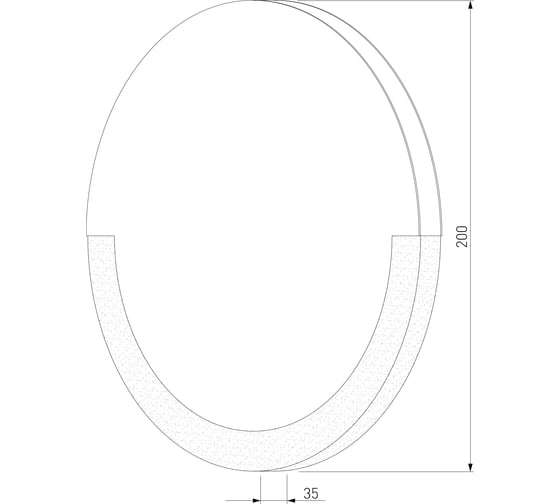 Настенный светодиодный светильник Eurosvet 40147/1, LED, белый a046169