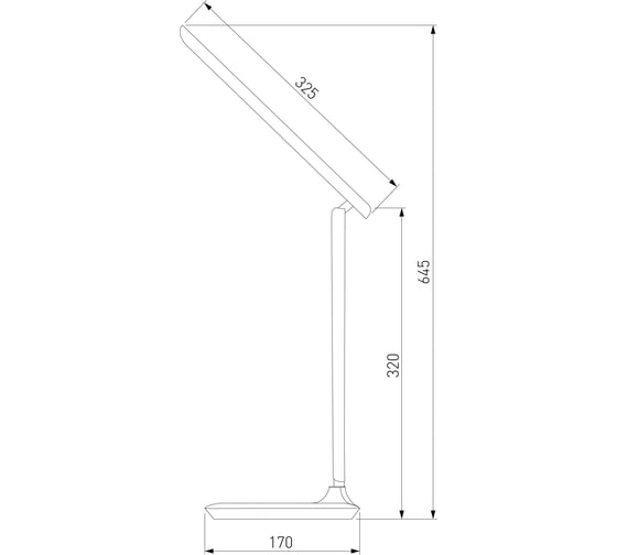 Настольный светодиодный светильник Elektrostandard Brava TL90530 белый a047272