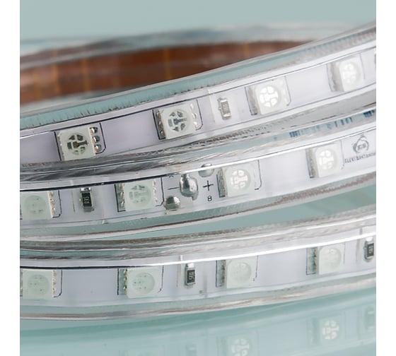 Светодиодная лента Elektrostandard 220V, 14.4W, 60Led, 5050, IP65, зеленый, 50 м, (LSTR003) a033713