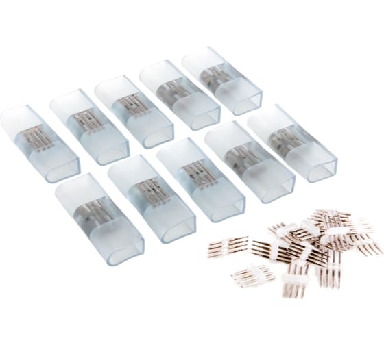 Переходник для неона Elektrostandard LS001 220V, 5050, RGB, односторонний, 10pkt PSL-12 a043637