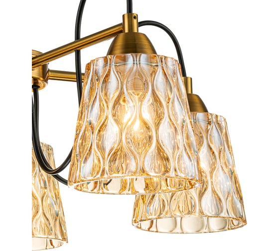 Подвесной светильник ESCADA E27*40W Brass 1125/5PL