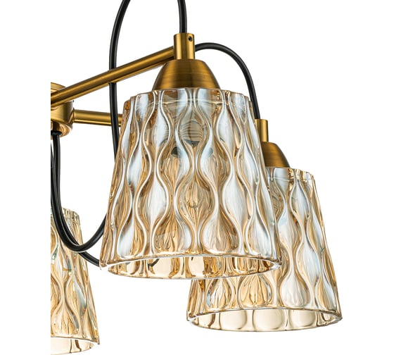 Подвесной светильник ESCADA E27*40W Brass 1125/5PL