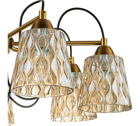 Подвесной светильник ESCADA E27*40W Brass 1125/7PL