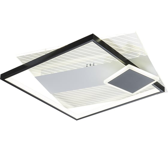 Потолочный светильник ESCADA 10226/3 SQUARE LED*75W Black/White 10226/3LED SQUARE