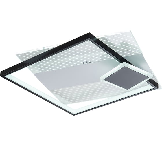 Потолочный светильник ESCADA 10226/3 SQUARE LED*75W Black/White 10226/3LED SQUARE