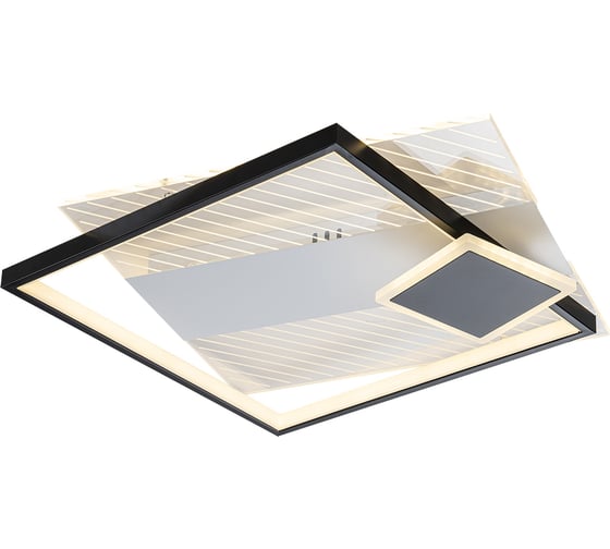 Потолочный светильник ESCADA 10226/3 SQUARE LED*75W Black/White 10226/3LED SQUARE