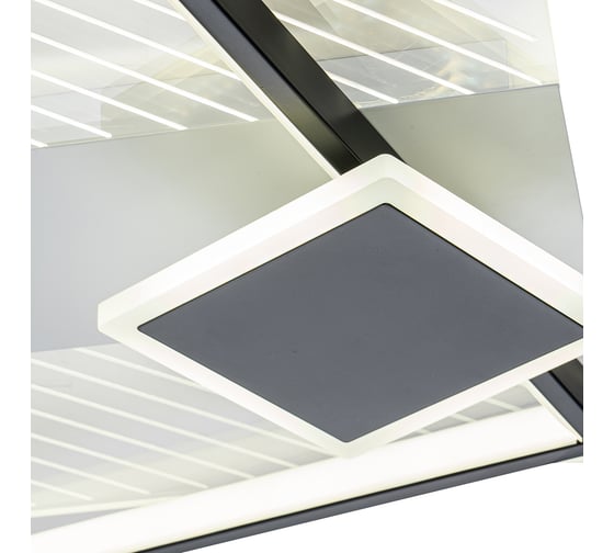 Потолочный светильник ESCADA 10226/3 SQUARE LED*75W Black/White 10226/3LED SQUARE