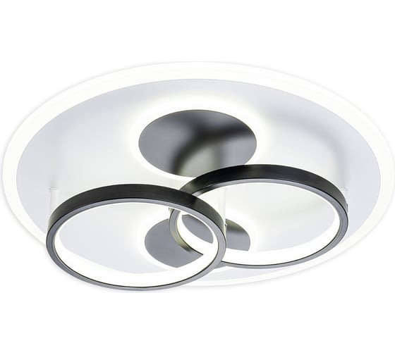 Потолочный светильник ESCADA 10235/4 ROUND LED*85W Black/White 10235/4LED ROUND