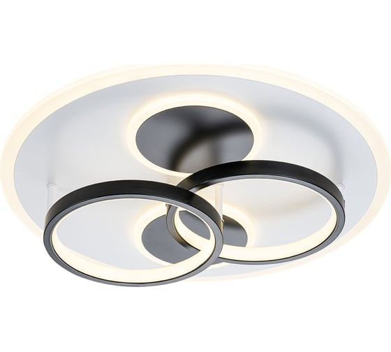 Потолочный светильник ESCADA 10235/4 ROUND LED*85W Black/White 10235/4LED ROUND