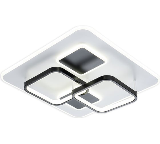 Потолочный светильник ESCADA 10235/4 SQUARE LED*105W Black/White 10235/4LED SQUARE