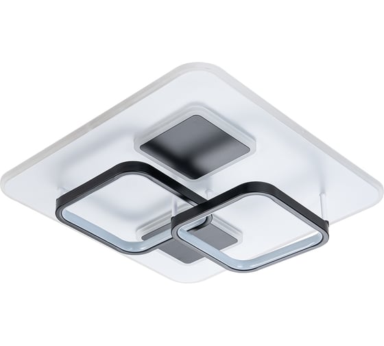 Потолочный светильник ESCADA 10235/4 SQUARE LED*105W Black/White 10235/4LED SQUARE
