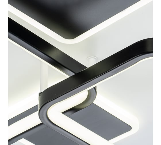 Потолочный светильник ESCADA 10235/4 SQUARE LED*105W Black/White 10235/4LED SQUARE