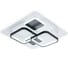 Потолочный светильник ESCADA 10235/4 SQUARE LED*105W Black/White 10235/4LED SQUARE 3