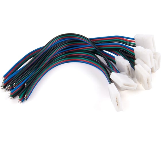 Коннектор Elektrostandard 10cm для RGB светодиодной ленты 10pkt Connector 10cm RGB a039790