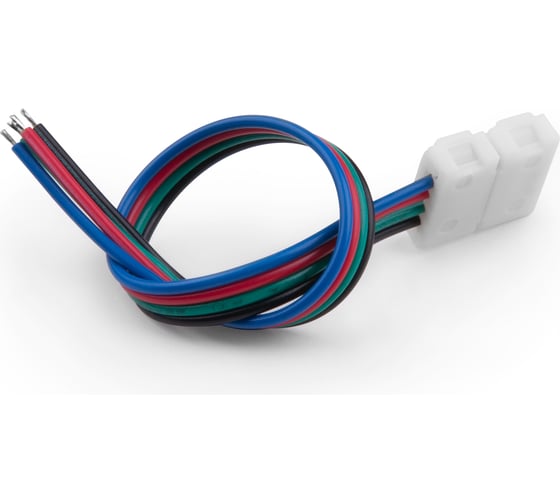 Коннектор Elektrostandard 10cm для RGB светодиодной ленты 10pkt Connector 10cm RGB a039790