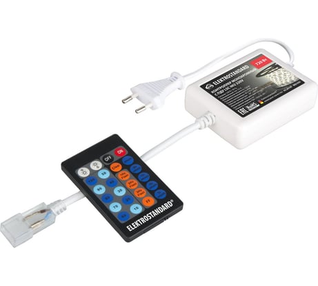 Одноцветный контроллер Elektrostandard с радио-пультом, 24 кнопки LSC 002 220V 3.5A 720W IP44 a035332