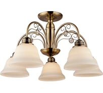 Потолочная люстра IMEX классическая 5х60Вт Е27 KL.3042-5-S AB