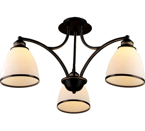 Потолочная люстра IMEX 3х60Вт E27 MD.3296-3-S WENGE 1