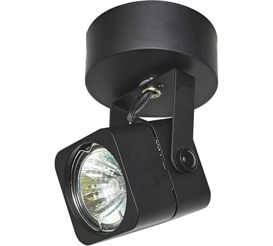 Настенный светильник-спот IMEX MR16 1х50W Черный IL.0005.0100