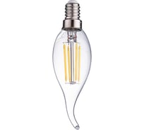 Нитевидная лампа Фарлайт прозрачная свеча на ветру СW35 7Вт 4000К Е14 FAR000030