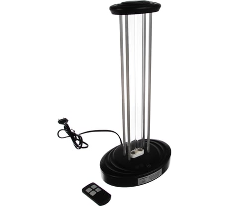 Бактерицидная ультрафиолетовая настольная лампа FERON, с ДУ 36W, черный 140*198*415мм 41324