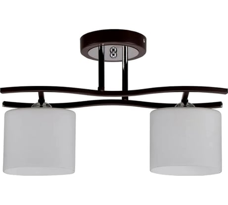 Потолочная люстра IMEX 2х60Вт E27 MD.2441-2-S BR+CH