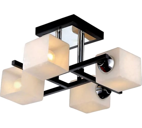 Потолочная люстра IMEX 4х60Вт E27 MD.0073-4-S WENGE+CH
