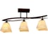 Потолочная люстра IMEX 3х60Вт Е27 MD.3139-3-S WENGE+CH 1