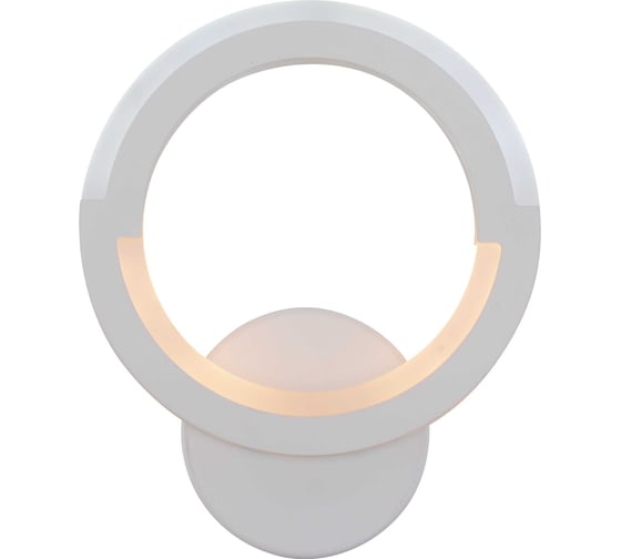 Настенный светильник светодиодный Schaffner, бра, Storia 3370-1W LED, цвет белый, мощность 18 Вт. Площадь освещения до 5м2 Storia 3370-1W WH