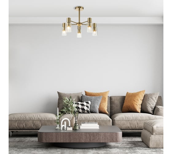 Светильник на штанге ESCADA 2120/5P E14*40W Gold 2120/5P Gold
