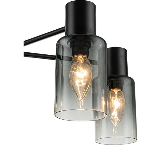 Светильник на штанге ESCADA 2120/5P E14*40W Black 2120/5P Black