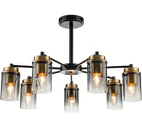 Светильник на штанге ESCADA E14*40W Black/Brass 2118/7P