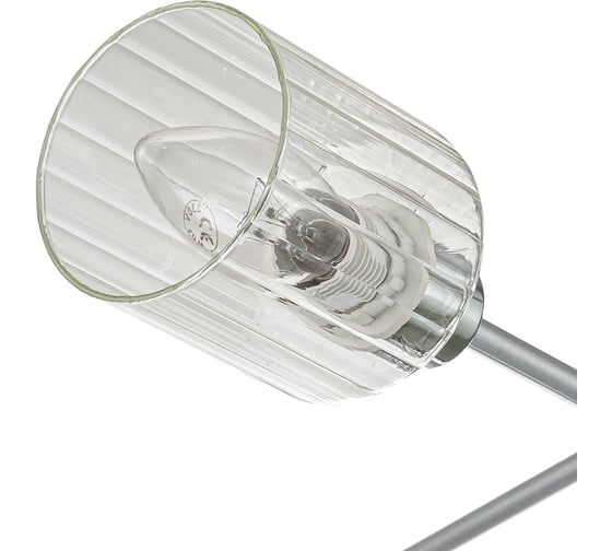 Светильник на штанге ESCADA E14*40W Silver/Chrome 1140/6P