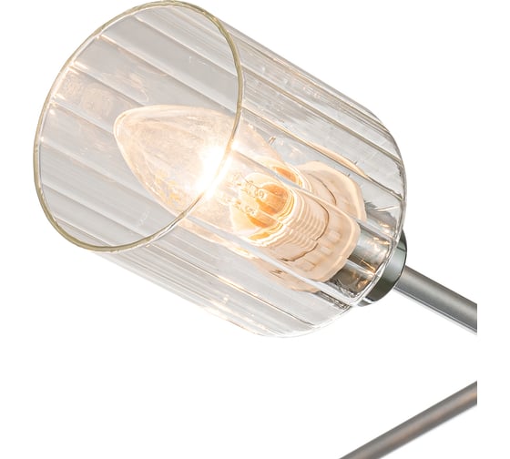 Светильник на штанге ESCADA E14*40W Silver/Chrome 1140/6P