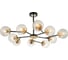Светильник на штанге ESCADA E27*40W Black/Brass 1146/10P 1