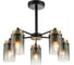 Светильник на штанге ESCADA E14*40W Black/Brass 2118/5P 1