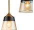 Светильник на штанге ESCADA E27*40W Black/Brass 1147/6P 4