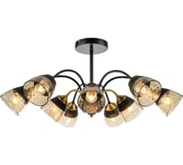 Светильник на штанге ESCADA E27*40W Black/Brass 1148/9P
