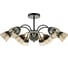 Светильник на штанге ESCADA E27*40W Black/Brass 1148/9P 6